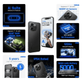 Tecno Pova 6 Neo | 6 GB | 128 GB | Midnight Shadow