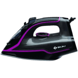 BAJAJ Steam Iron Box | 2000 W | Black | MX35N