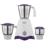 Preethi Crown MG-205 500 W Mixer Grinder with 3 Jars | White/Purple