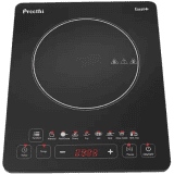 Preethi Excel Plus IC 117 Induction Cooktop | Touch Panel | Black
