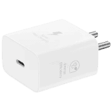Samsung Original Type-C Travel Adaptor | 25W | Without Cable | White