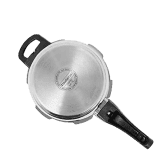Blueberrys Virgina Plus Pressure Cooker | 5 L | Induction & Gas Stove Compatible | Stainless Steel | Silver