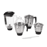 Usha Trienergy Plus Mixer Grinder | 800 W | 4 Jar | Black