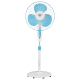 USHA Mist Air Flo Pedestal Fan | 400cm | 3 Blade | Light Blue