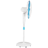 USHA Mist Air Flo Pedestal Fan | 400cm | 3 Blade | Light Blue