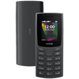 Nokia 106 Dual Sim, Keypad Phone | Charcoal