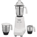 Preethi Popular MG-142 750 W Mixer Grinder 3 Jars | White