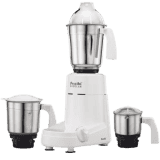 Preethi Popular MG-142 750 W Mixer Grinder 3 Jars | White