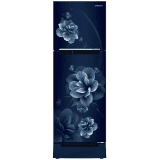 Samsung Frost Free Double Door Refrigerator | 236 L | 2 Star | Camellia Blue | RT28C3122CU/HL
