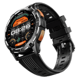 Noise Force Plus AMOLED BT Calling Smartwatch | Jet Black | NSW 301