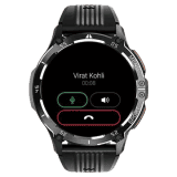 Noise Force Plus AMOLED BT Calling Smartwatch | Jet Black | NSW 301