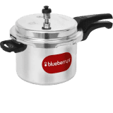 BlueBerrys 3 Liter Induction Base Pressure Cooker Outer Lid, ISI Certified 3 L Induction Bottom Pressure Cooker