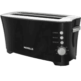 HAVELLS Feasto Pop Up Toaster | 4 Slice | 1350 W | Black