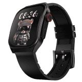 Fire Boltt ARC Smart Watch | 1.96 inch | AMOLED | Bluetooth | Black Leather | BSW186