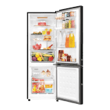 Haier Frost Free Bottom Mount Refrigerator | 237 Litres | Black | HRB-2872BGB-P