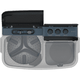 BOSCH Top Loading Semi Automatic Washing Machine | 7 kg | 5 Star | Peacock Blue | WJP702P0IN