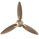 Usha Bloom Daffodil Goodbye Dust Ceiling Fan | 1250mm |  Sparkle Golden and Brown