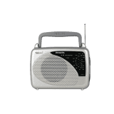Philips Radio TRISHUL with MW/SW/FM Bands | 200 mW RMS soundoutput | Built in rechargeable battery | RL118/94