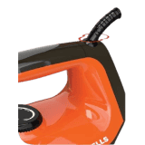 Havells Aquilla Dry Iron | 1000 W | Orange & Black
