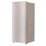 Haier Direct Cool Single Door Refrigerator | 3 Star | 190 L | Inox Steel | HRD 2103BIS P