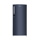 Haier Direct Cool Single Door Refrigerator | 205 L | 2 Star | Graphite Black Finish | HRD-2262BGK-N