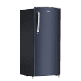 Haier Direct Cool Single Door Refrigerator | 205 L | 2 Star | Graphite Black Finish | HRD-2262BGK-N
