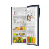 Haier Direct Cool Single Door Refrigerator | 205 L | 2 Star | Graphite Black Finish | HRD-2262BGK-N