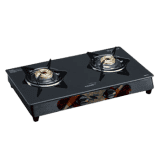 V-GUARD Glass Top Gas Stove | 2 Burner | VGM 2A