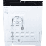 Godrej Semi Automatic Top Load | 8 kg | Black White | WSEDGE ULT 80 5.0 DB2M CSBK
