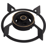 PureFlames Cook Hob Auto Ignition | 3 Burner | Black | S 70