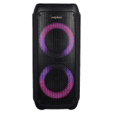 Salpido Waves 303 Portable Bluetooth Party Speaker | Portable Bluetooth RGB Subwoofer | 80 W | Black