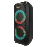 Salpido Waves 303 Portable Bluetooth Party Speaker | Portable Bluetooth RGB Subwoofer | 80 W | Black