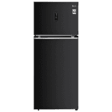 LG Double Door Refrigerator | GL-T422VESX  | 423 L/3 Star | Ebony Sheen