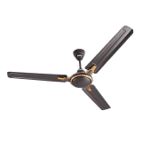 USHA Racer Chrome Ceiling Fan | 1200MM | Ultra High Speed 400RPM  | Rich Smoke Brown