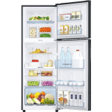 Samsung Digital Inverter Frost-Free Double Door Refrigerator | 236L | 3 Star | Convertible 3 In 1 | Luxe Black | RT28C3733BX/HL