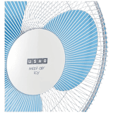 USHA MIST AIR FLO Ultra High Speed Table Fan |  3 Blade | 1350rpm | 400 mm | LIGHT BLUE