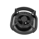 Faber Hob Della Series | 78 cm | 3 Burner | Black | DELLA HD 783 CI AI