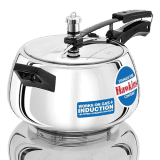 Hawkins Contura  Inner Lid Induction Bottom Pressure Cooker | 5 L | Stainless Steel