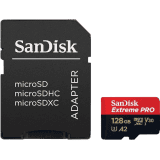 SanDisk Extreme Pro MicroSDHC Memory Card | 200 MB/s | 128 GB | Class 10