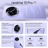realme 13 Pro+ 5G | 8 GB RAM | 256 GB | Monet purple