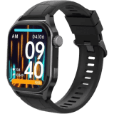 Gofit Valerian Amoled  Smartwatch | Black | SW-55