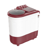 Whirlpool Ace Supersoak Semi Automatic Washing Machine | 8 kg | Coral Red