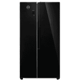 Godrej Side-By-Side Refrigerator | RS EONVELVET 579 RFD GL BK  | 564 L | Frost Free | Glass Black