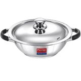 Prestige Platina 3 Piece Stainless Steel BYK Set Induction Bottom Cookware Set