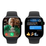 Apple Watch Series 10 | GPS | Cellular | 46mm | M/L | Jet Black Aluminium with Black Sport Band | Jet Black Strap