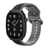 Pebble Axis BT Calling Smartwatch | 1.96 Inch | Amoled Display | Jet Black | PFB403