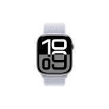 Apple Watch Series 10 | GPS | 42mm | Silver Aluminium with Blue Cloud Sport Loop | Blue Cloud Strap | MWWD3HN/A