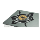 Bajaj CGX2 Eco Glass Top 2 Burner |  Stainless Steel | Black Gas Stove | 450512