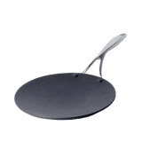 MEYER |  Circulon Hard |  26 cm | Anodised Non Stick Aluminium Roti Tawa with Stainless Steel Handle | Black