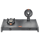 Prestige Svachh Glass Top Gas Stove | 2 Burner | Liftable Burner | GTSB 02